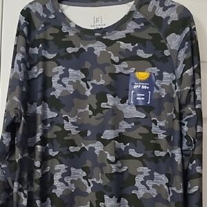 George Men's Camo Long Sleeve Tee